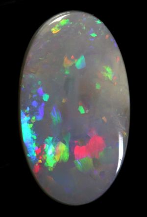 2.76ct Lightning Ridge Solid Semi-Black Opal 1661 freeshipping - Global Opals