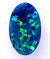 Blue/Green Solid Black Opal