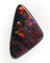 1.24 carat very bright red Opal!