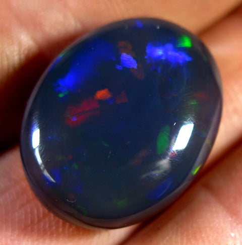 35.45 carat large unique Lightning Ridge Opal