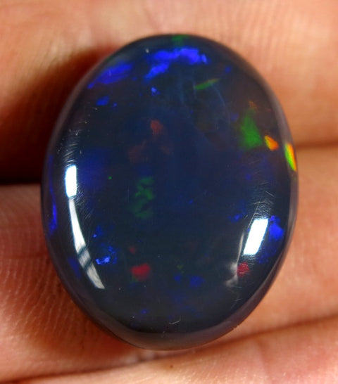 35.45 carat large unique Lightning Ridge Opal