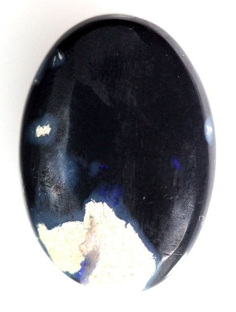 Royal Blue 10.63ct Straw Pattern Solid Opal GJM062