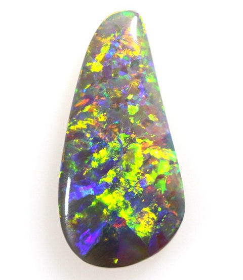 2.95 carat free-form semi-black brilliant Opal!