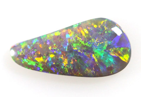 2.95 carat free-form semi-black brilliant Opal!