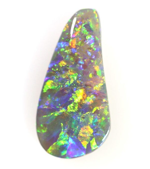 2.95 carat free-form semi-black brilliant Opal!