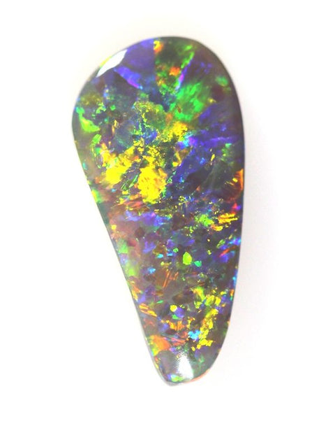 2.95 carat free-form semi-black brilliant Opal!