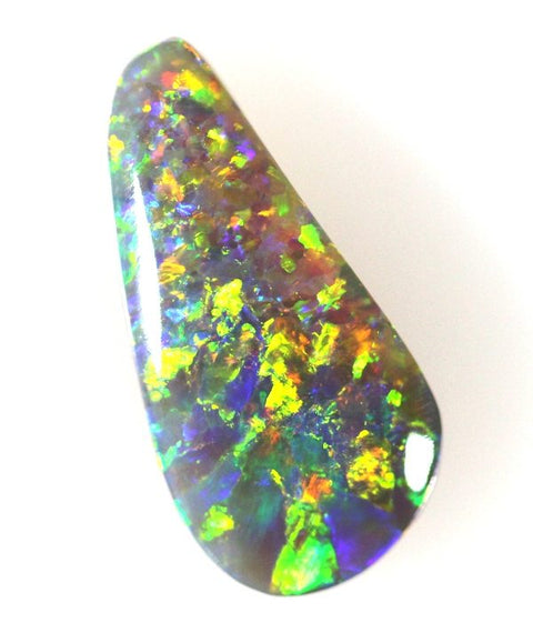 2.95 carat free-form semi-black brilliant Opal!