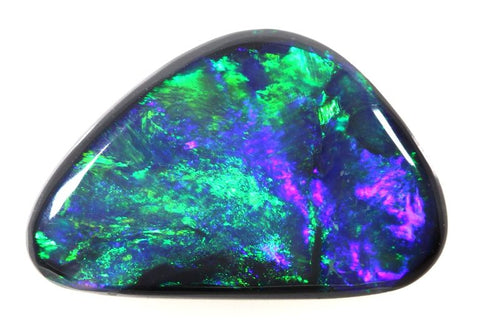 3.21 carat Very bright blue/green free-form Opal!