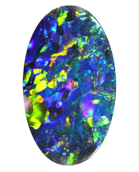 2.38 carat floral pattern brilliant gem!