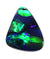 Bright triangular 1.52 carat solid Opal