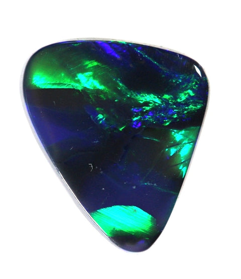 Bright triangular 1.52 carat solid Opal