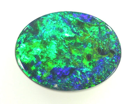 Exquisite Opalescent! "Glow in the Dark" Green-Orange Opal 1.47cts / 1955 freeshipping - Global Opals