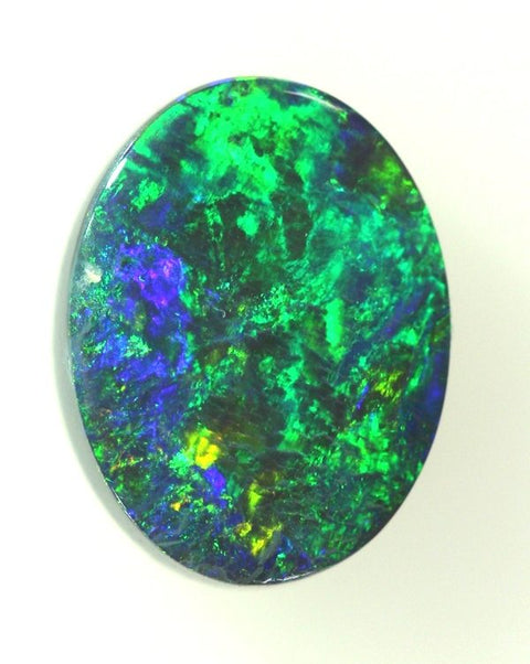 Exquisite Opalescent! "Glow in the Dark" Green-Orange Opal 1.47cts / 1955 freeshipping - Global Opals