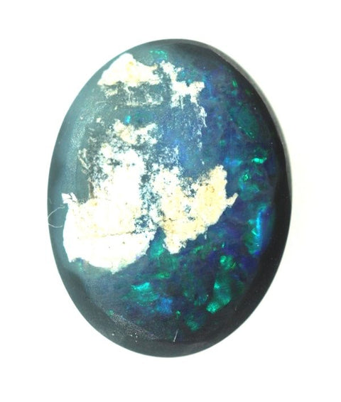 Exquisite Opalescent! "Glow in the Dark" Green-Orange Opal 1.47cts / 1955 freeshipping - Global Opals