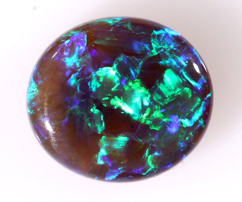 Stunning Broad/Block Pattern Blue Green 10.37ct Solid Opal GJM076