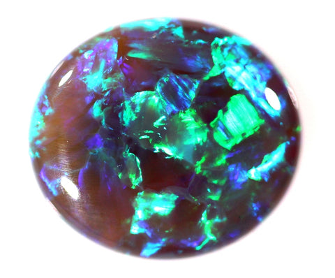 Stunning Broad/Block Pattern Blue Green 10.37ct Solid Opal GJM076
