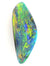 Unique Colour Play Solid Black Opal (143) Beautiful Big Gem! 10.62ct freeshipping - Global Opals