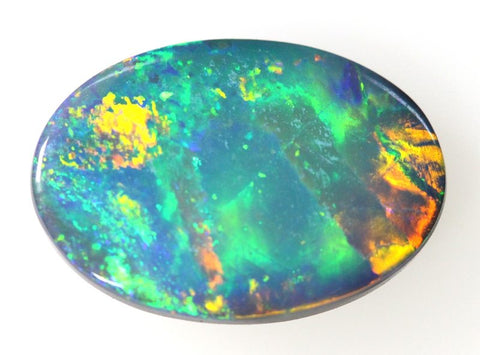 2.64 carat Lightning Ridge solid black Opal!