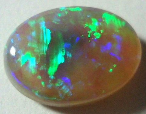 Very bright green Crystal Opal!