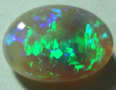 Very bright green Crystal Opal!