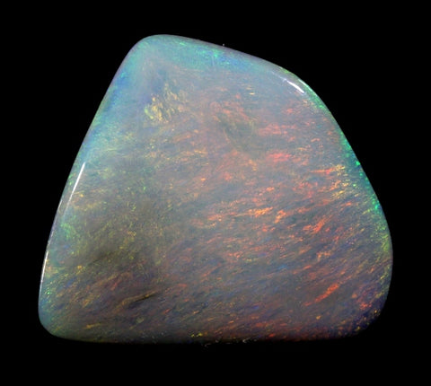 Massive Bright Double-Sided Opal Green-Gold to Red 51.75ct / 1880 freeshipping - Global Opals