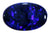 23.25ct Fern Leaf Pattern Electric Blue Large Opal GJM067
