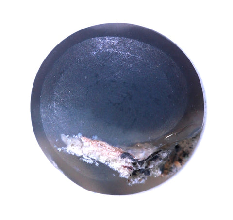 Round .95ct Solid Lightning Ridge Red Multi Coloured Opal GJM027