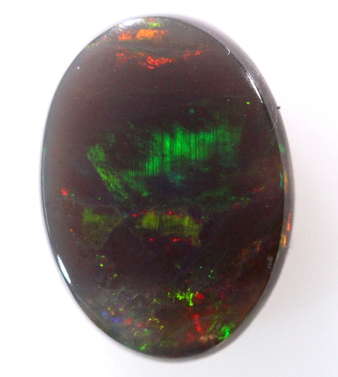 & Red Unique Solid Opal