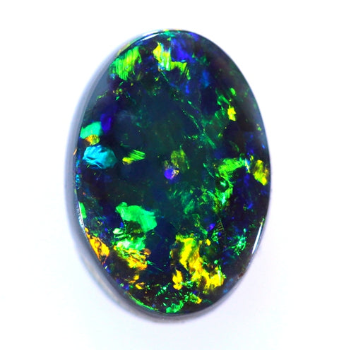 Brilliant Green/Blue Floral Pattern 1.70ct Opal GJM056