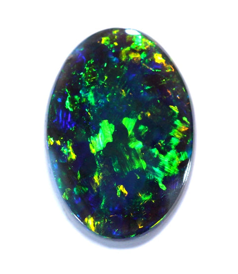 Brilliant Green/Blue Floral Pattern 1.70ct Opal GJM056