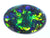 Brilliant Green/Blue Floral Pattern 1.70ct Opal GJM056