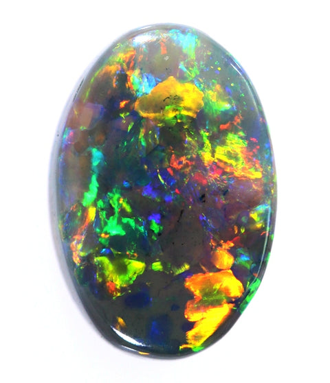 1.92ct Red Solid Black Opal GJM16