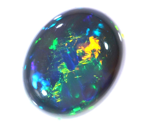 8.47ct Amazing Display Of Vertical Flashes Of Colour..Solid Opal GJM18