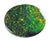 Bright Green .95 carat Solid Opal!