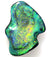 Unique Free-Form Black Opal