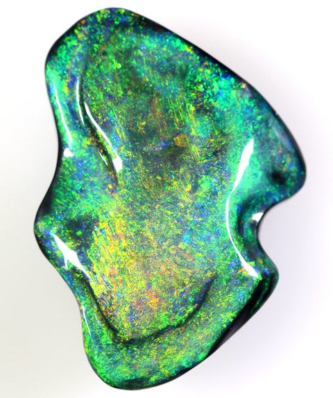 Undulated Black Opal