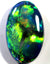 Brilliant Black Opal Gem
