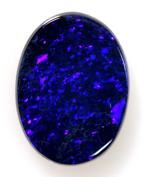 1.36 carat beautiful blue solid black Opal!