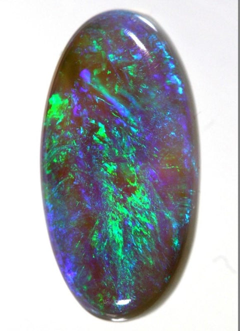 Solid Semi-Black Opal