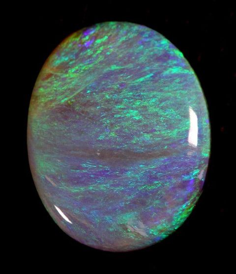Lovely Green Solid Opal Dark Gemstone 5.05cts / 2106 freeshipping - Global Opals