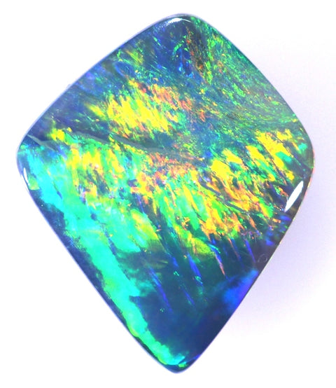 Unique Bright Multi-Coloured Free-Form Opal! 5101 / 3.58ct freeshipping - Global Opals