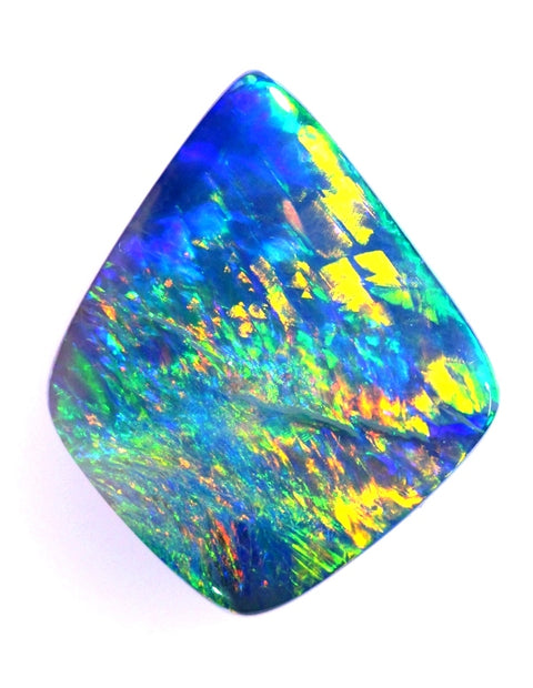 Unique Bright Multi-Coloured Free-Form Opal! 5101 / 3.58ct freeshipping - Global Opals