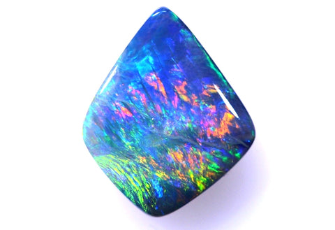 Unique Bright Multi-Coloured Free-Form Opal! 5101 / 3.58ct freeshipping - Global Opals