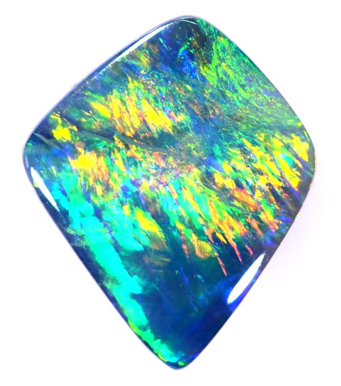 Unique Bright Multi-Coloured Free-Form Opal! 5101 / 3.58ct freeshipping - Global Opals