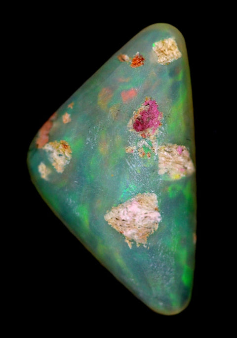 Red/Green solid Opal (2108)