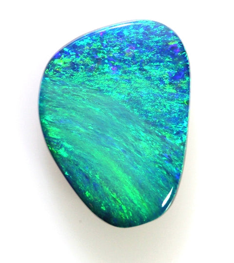 Pretty Peacock Pattern Solid Black Opal
