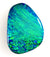 Pretty Peacock Pattern Solid Black Opal