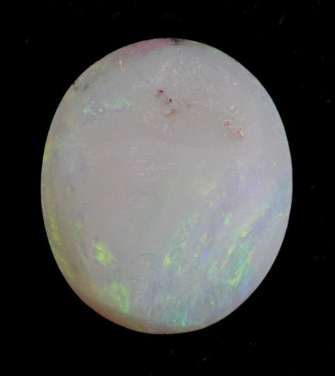 3.55cts Beautiful Green/Orange Semi-Black Opal (2138)