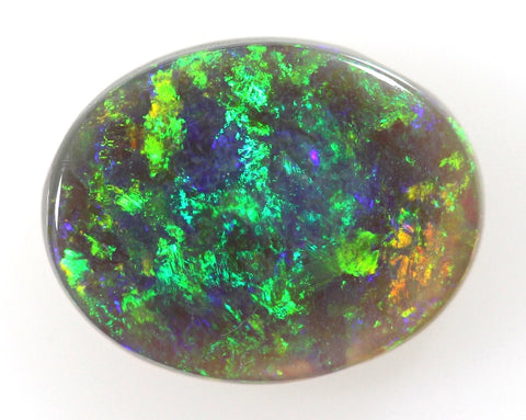 Blue-Green-Orange Lightning Ridge 1.12 ct Opal 2129 freeshipping - Global Opals