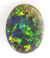 Blue-Green-Orange Lightning Ridge 1.12 ct Opal 2129 freeshipping - Global Opals